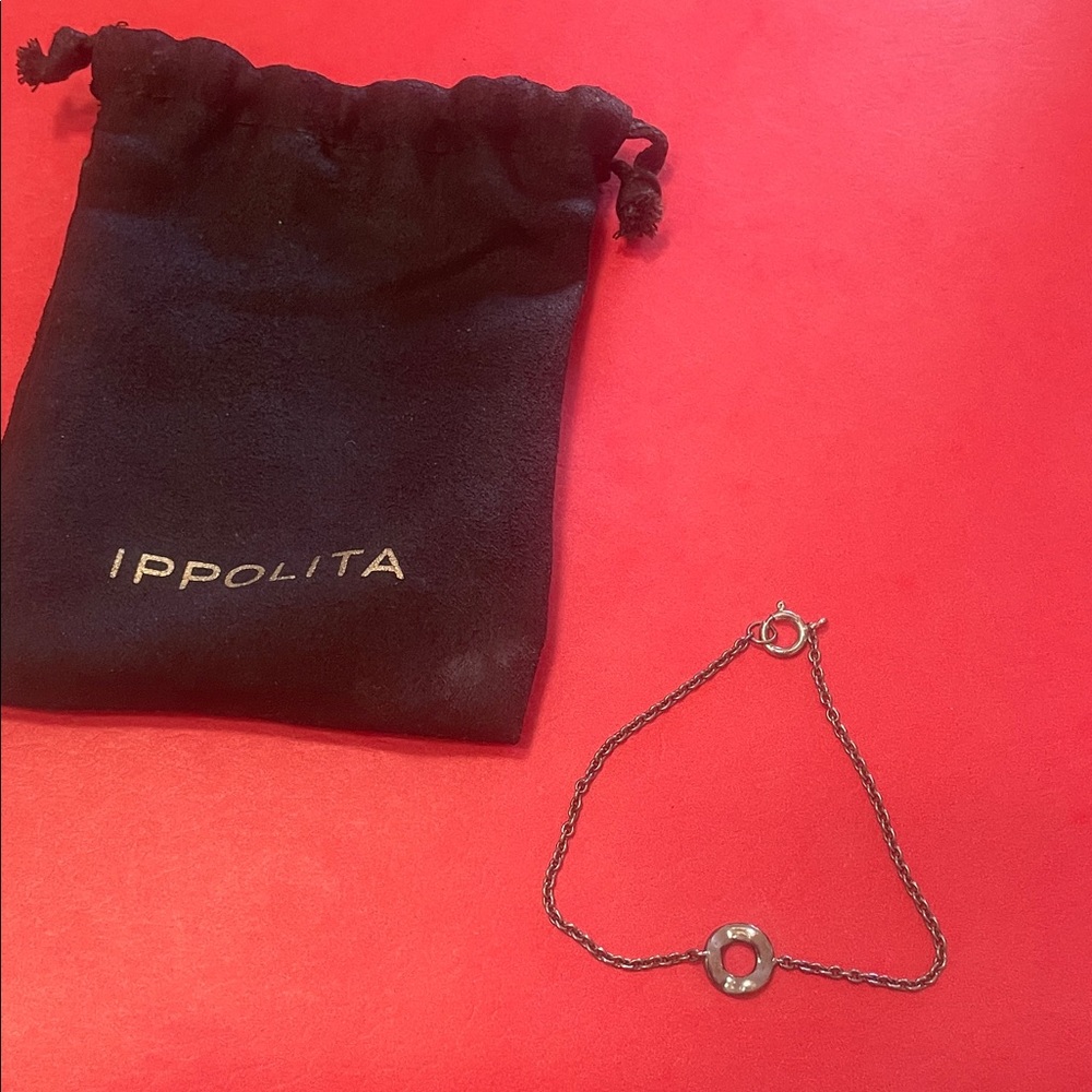Ippolita Silver Bracelet with Black Accents